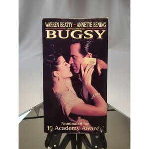 BUGSY VHS Tape 1992 Warren Beatty Annette Bening - Barry Levinson Film